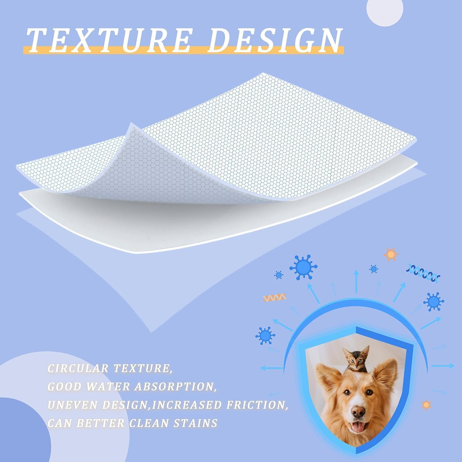 Mumoo Bear Dog Wipes for Pets Cats-100 Count All Purpose Unscented Wet Wipes for Paw Butt Cleaning,Grooming,Alcoholfree,Vitamin E,Ph Balanced, 100% Natural image number 5