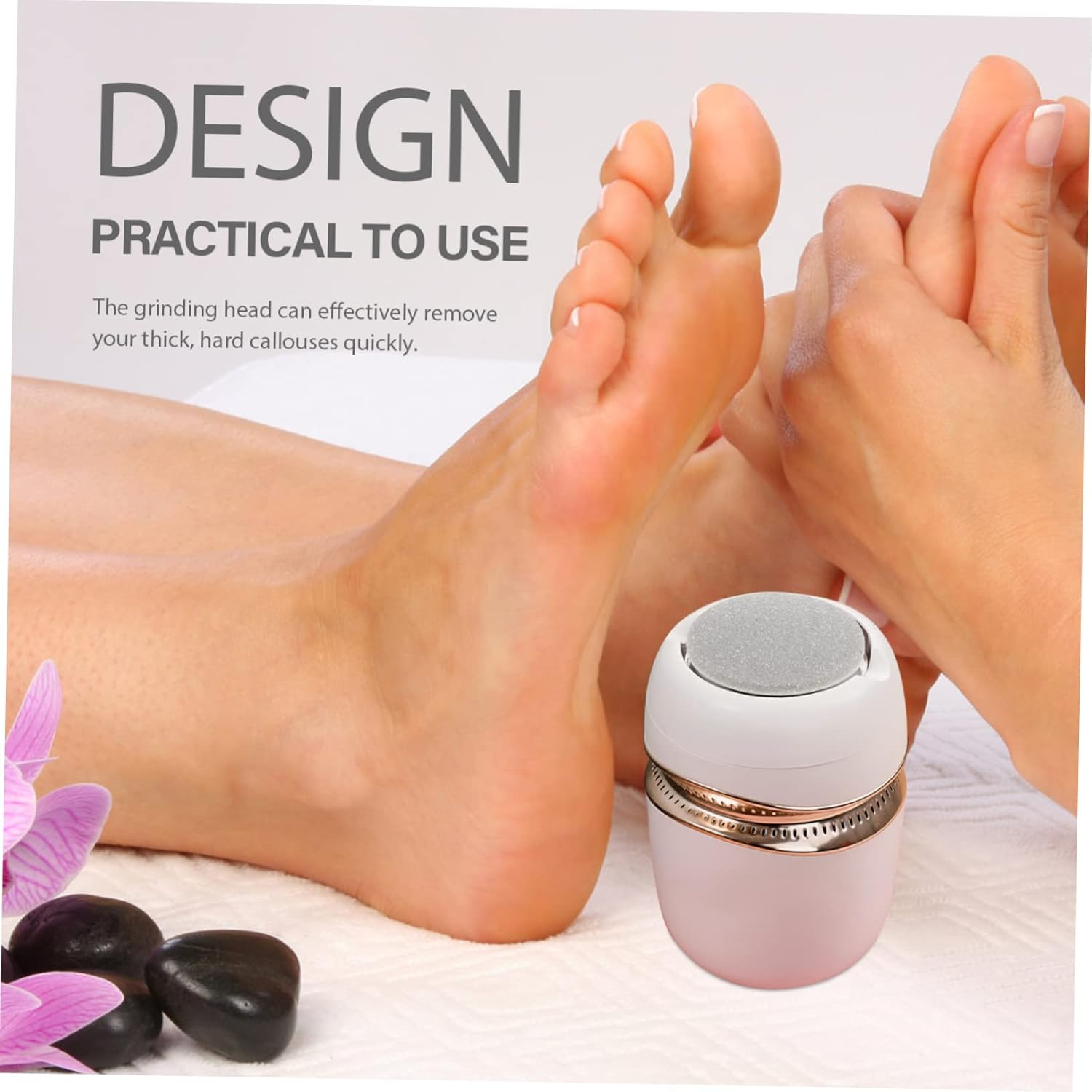 NOLITOY 10Pcs Replacement Heads for Electric Foot File Extra Coarse Pedicure Accessories Professional Dead Skin Removing Tools for Foot Care image number 1