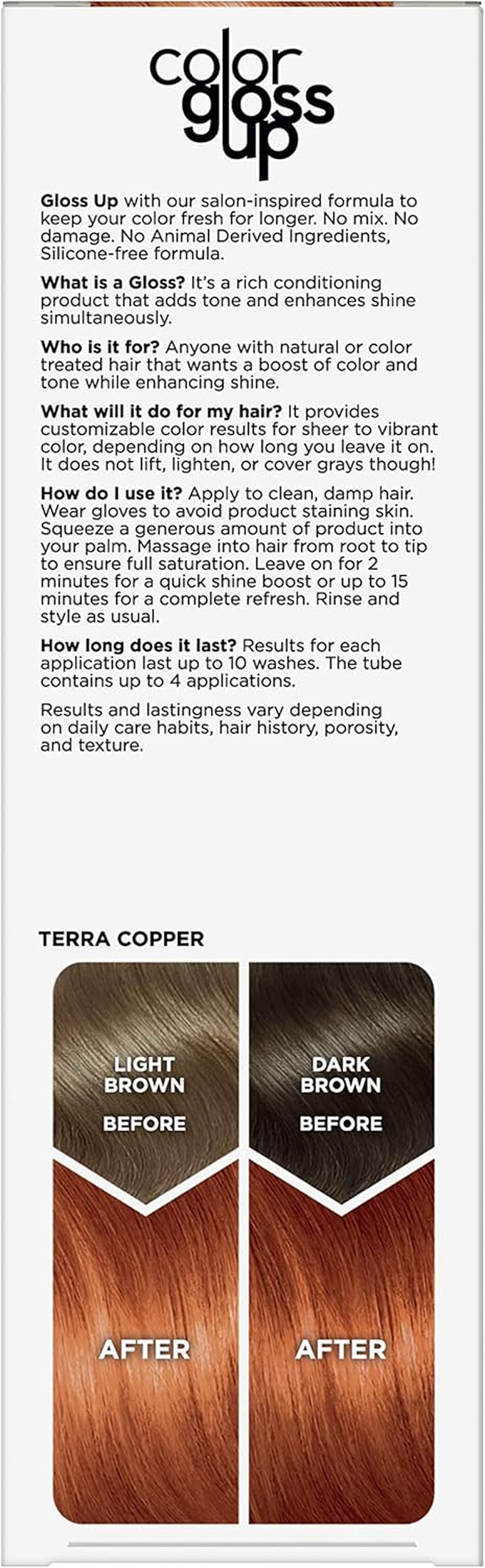 Clairol Colour Gloss up Conditioner, Terra Copper, 130Ml image number 6