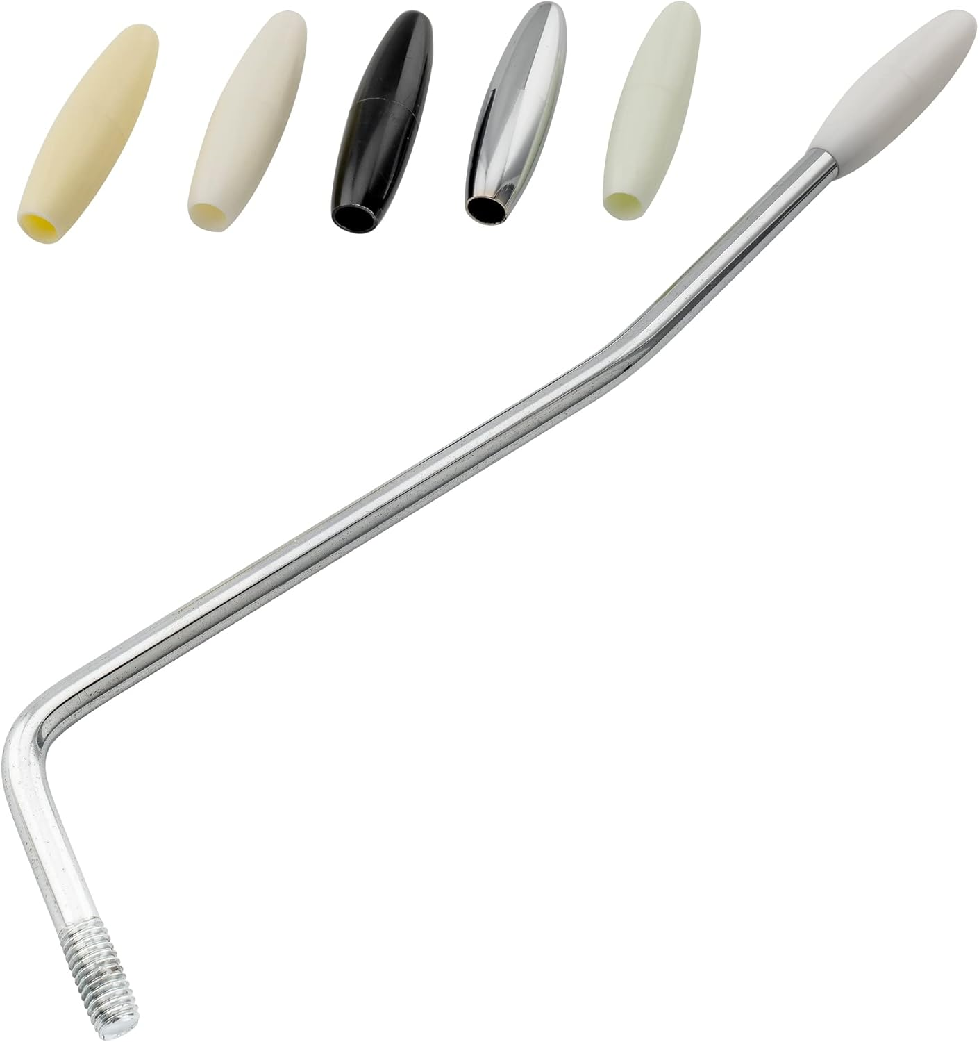 Musiclily Pro Inch Plastic Tremolo Arm Tips for USA Strat Style Electric Guitar, Black (2 Pieces) image number 6