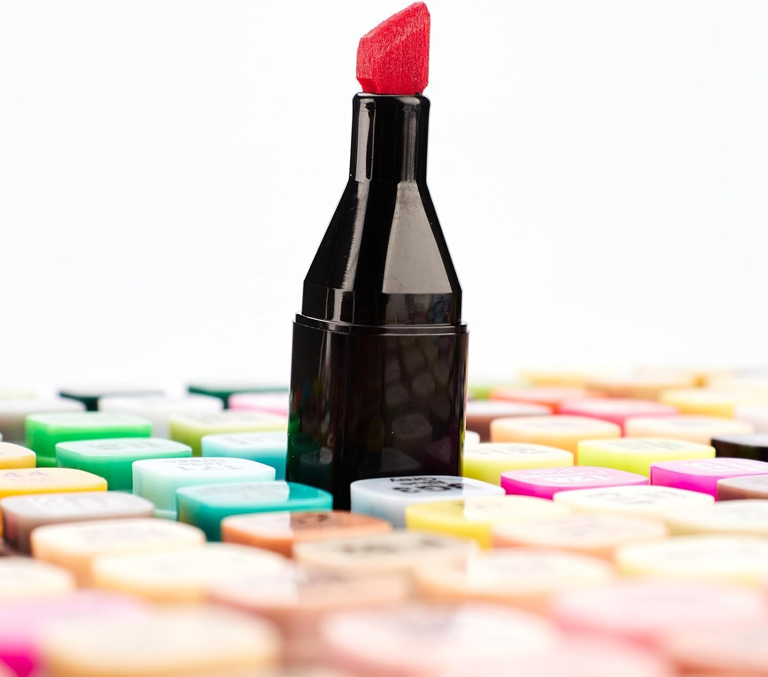 168 Alcohol Markers Set: Brush & Dual Tip Professional Markers with 168 Colours Marker Pen, Storage Bag & Strap - Alcohol-Based for Drawing/Adult Coloring (Skin Tones) image number 3