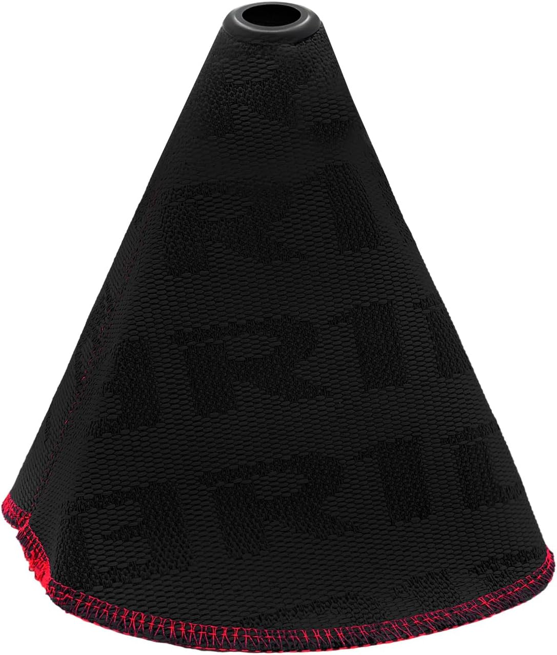 Car Shift Knob Dust Cover, Shift Boot Cover, Hyper Fabric Manual/Automatic Shifter Shift Boot Cover, Gear Shift Knob Cover for Protection & Decor(Black)