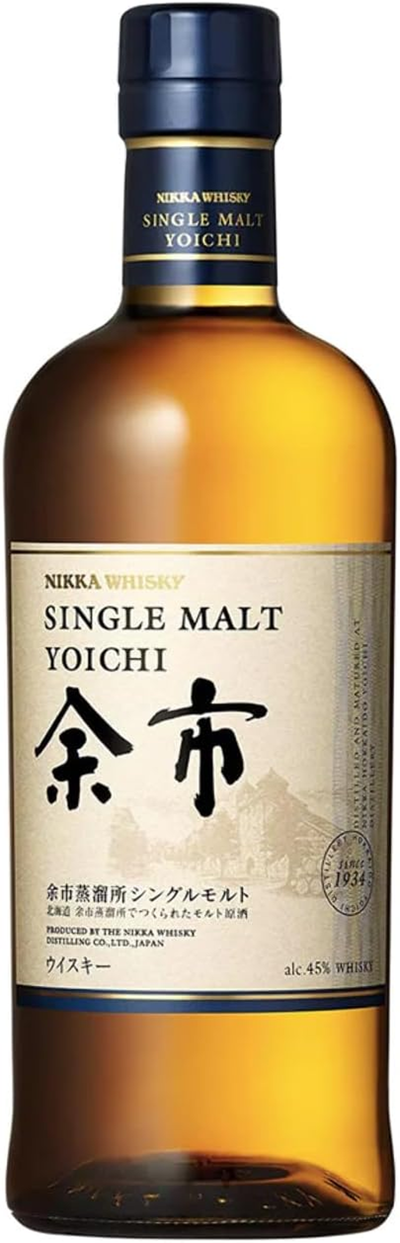 Nikka Yoichi Single Malt Japanese Whisky 700Ml 45% Abv