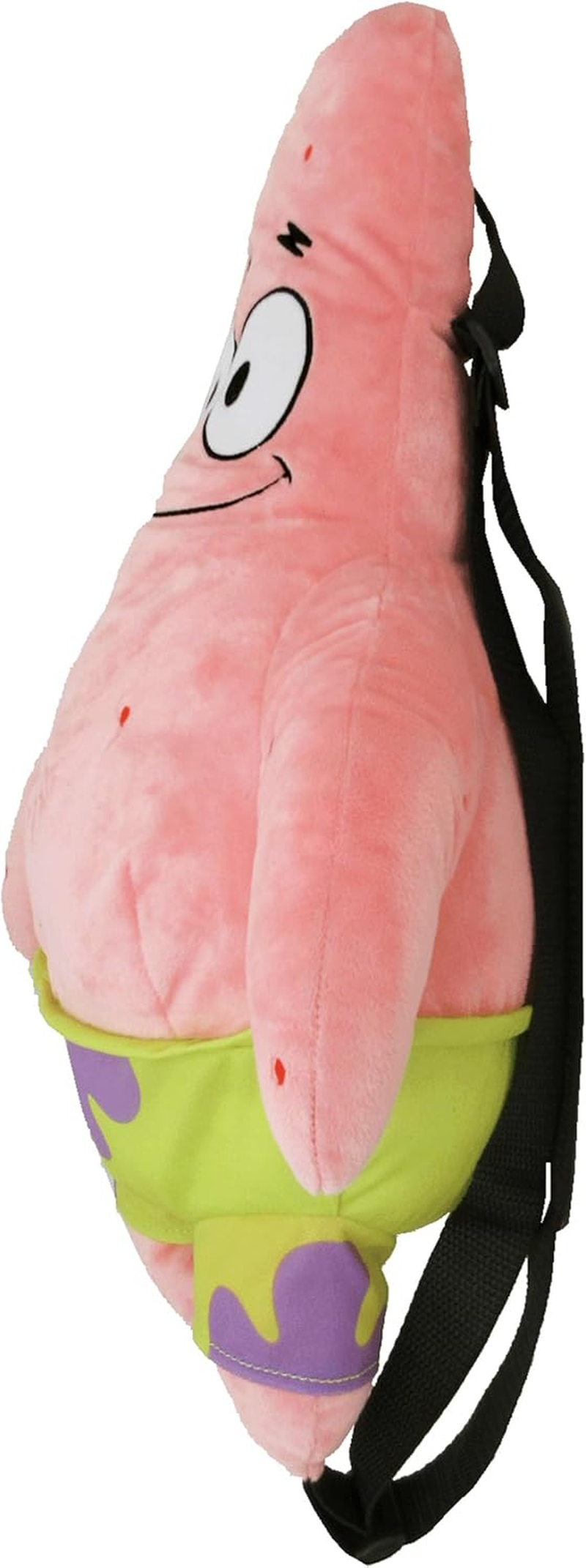Unique Spongebob Plush Backpack Patrick: Approx. W 14.2 X H 19.3 X D 5.9 Inches (36 X 49 X 15 Cm) SB-0002B image number 4