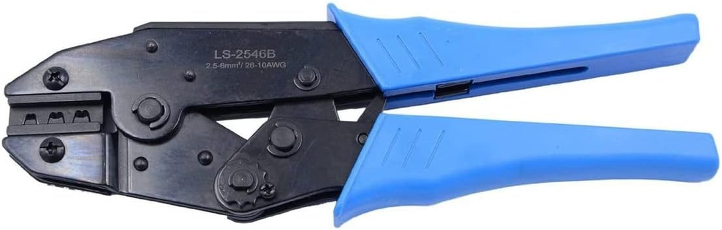 ZONADA Crimping Tool Pliers for MC Style for Solar Panel Cable Connectors Size 2.5/4/6Mm2 High Carbon Steel Crimper Adjustable Strength Force Releasable When Holding DIY Blue image number 3