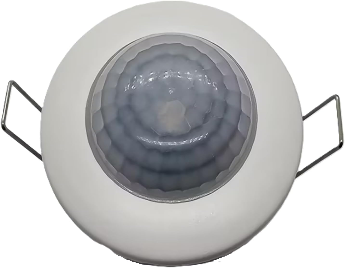 Clearhill PIR Motion Sensor, Ceiling Mount, Embedded Infrared Motion Detector, Embedded Occupancy Sensor, 360&deg; Detection, 240V, Adjustable Timer and Sensitivity, Suitable for LED, Range up to 6M IP42