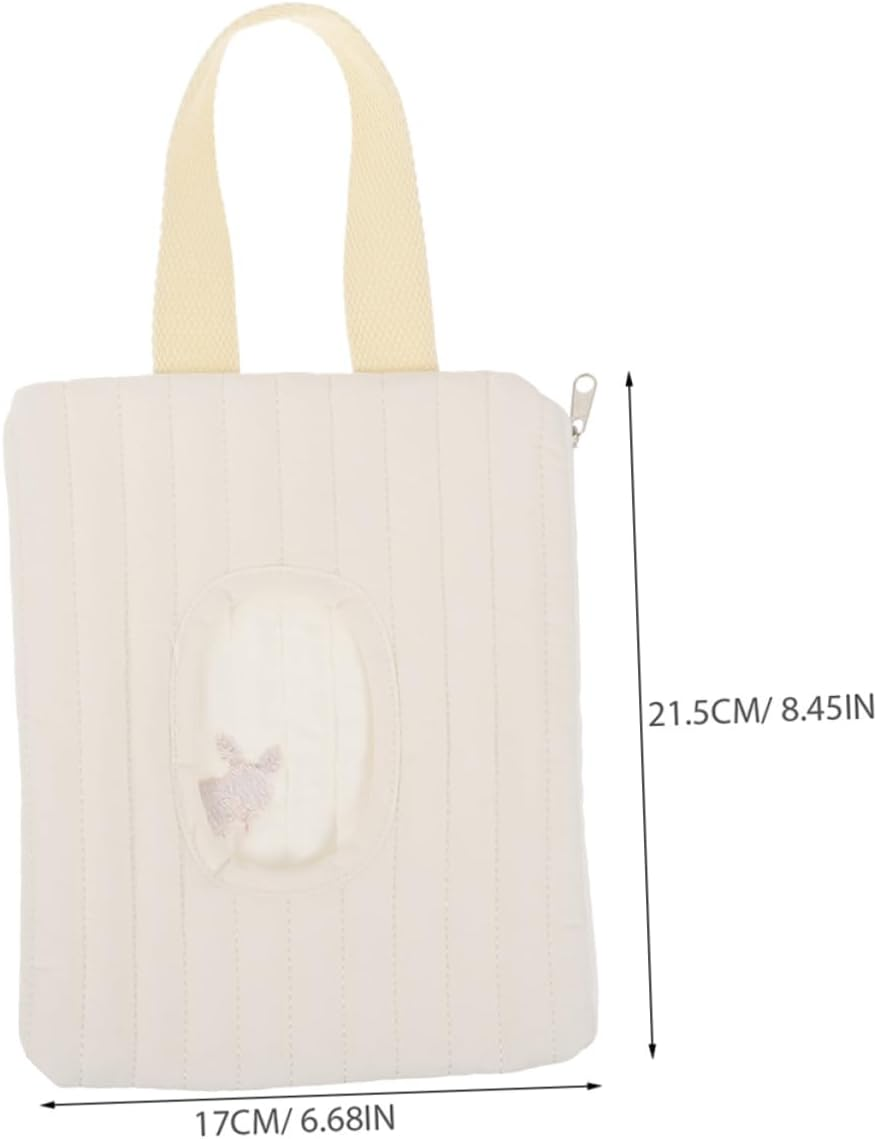 2Pcs Portable Wipes Dispenser Travel Wet Wipes Holder Lid Diaper Bag Tissue Holder for Fresh Use image number 1