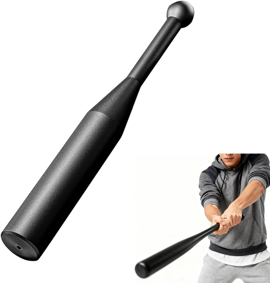 Ranqisys Steel Indian Club Bell &ndash; Heavy Duty Unbreakable Power Club for Strength Training, Cardio, Rehabilitation & Grip &ndash; Weighted Steel Mace for Full Body Workout, Muscle Building & Fitness Training