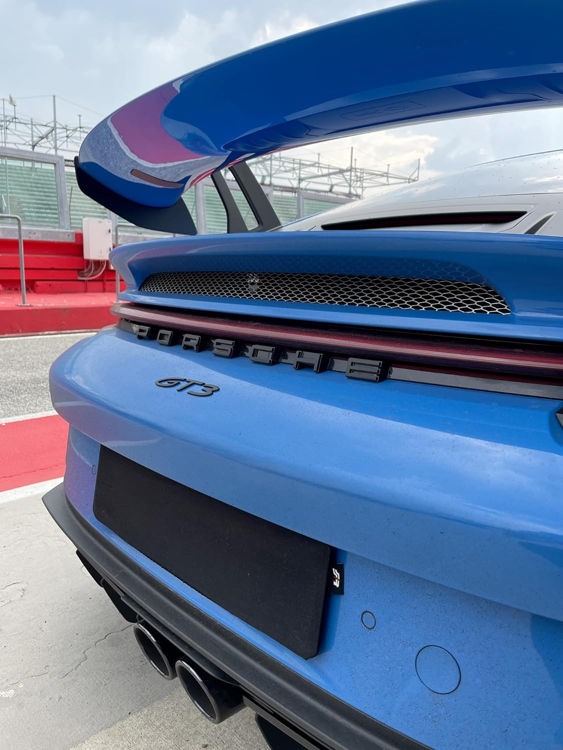 Simoni Racing LPC Universal Front And/Or Rear License Plate Cover in Black Stretch Fabric image number 4