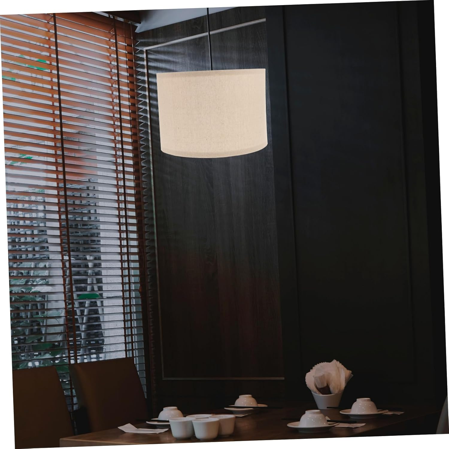 Zerodeko Drum Lampshade, Replacement Lamp Shade for Floor Lamp, Bedside or Table Lamp image number 5