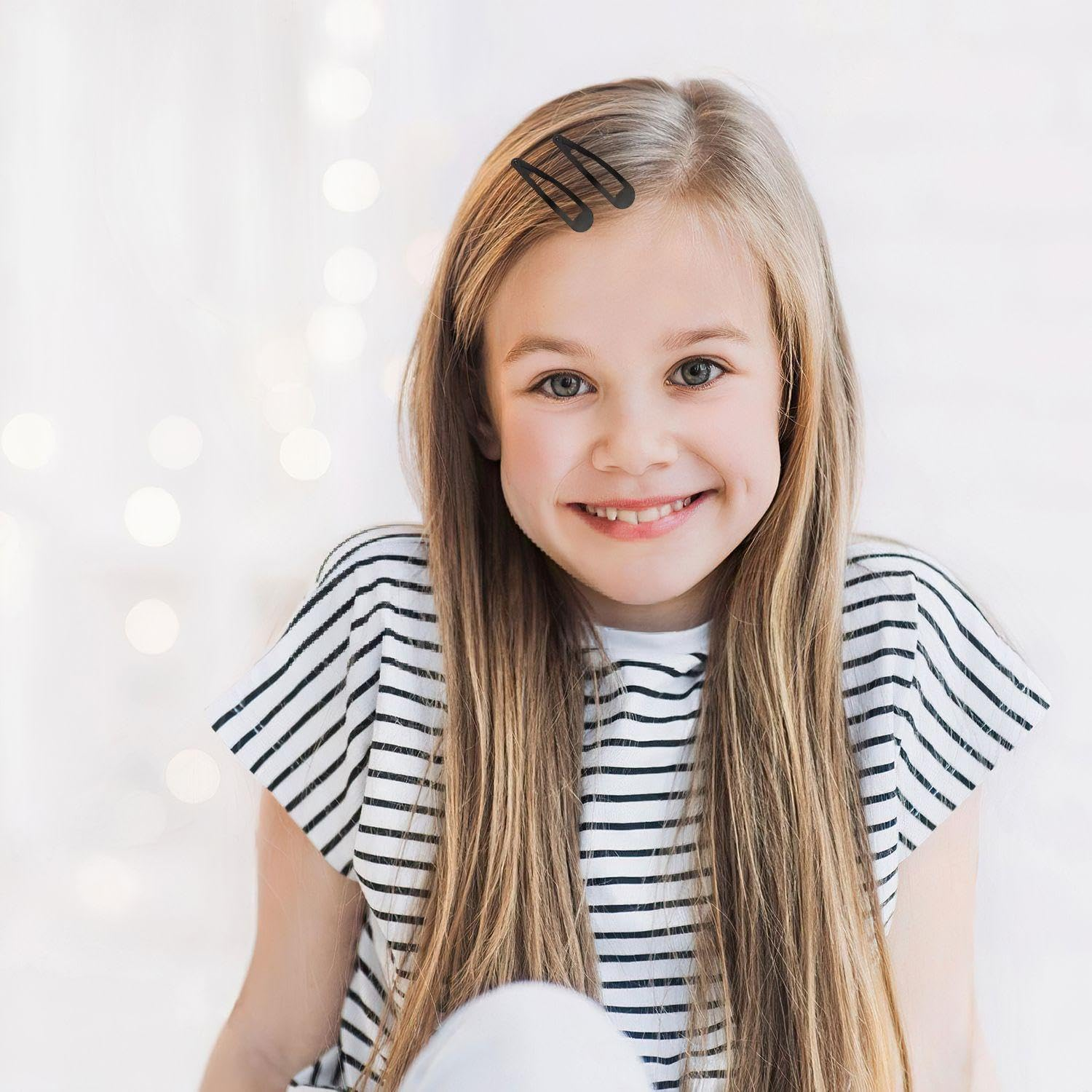 40 Pieces Metal Hair Clips Simple Design Hair Clips Hair Styling Tools Non-Slip Hair Clips Women Hair Accessories