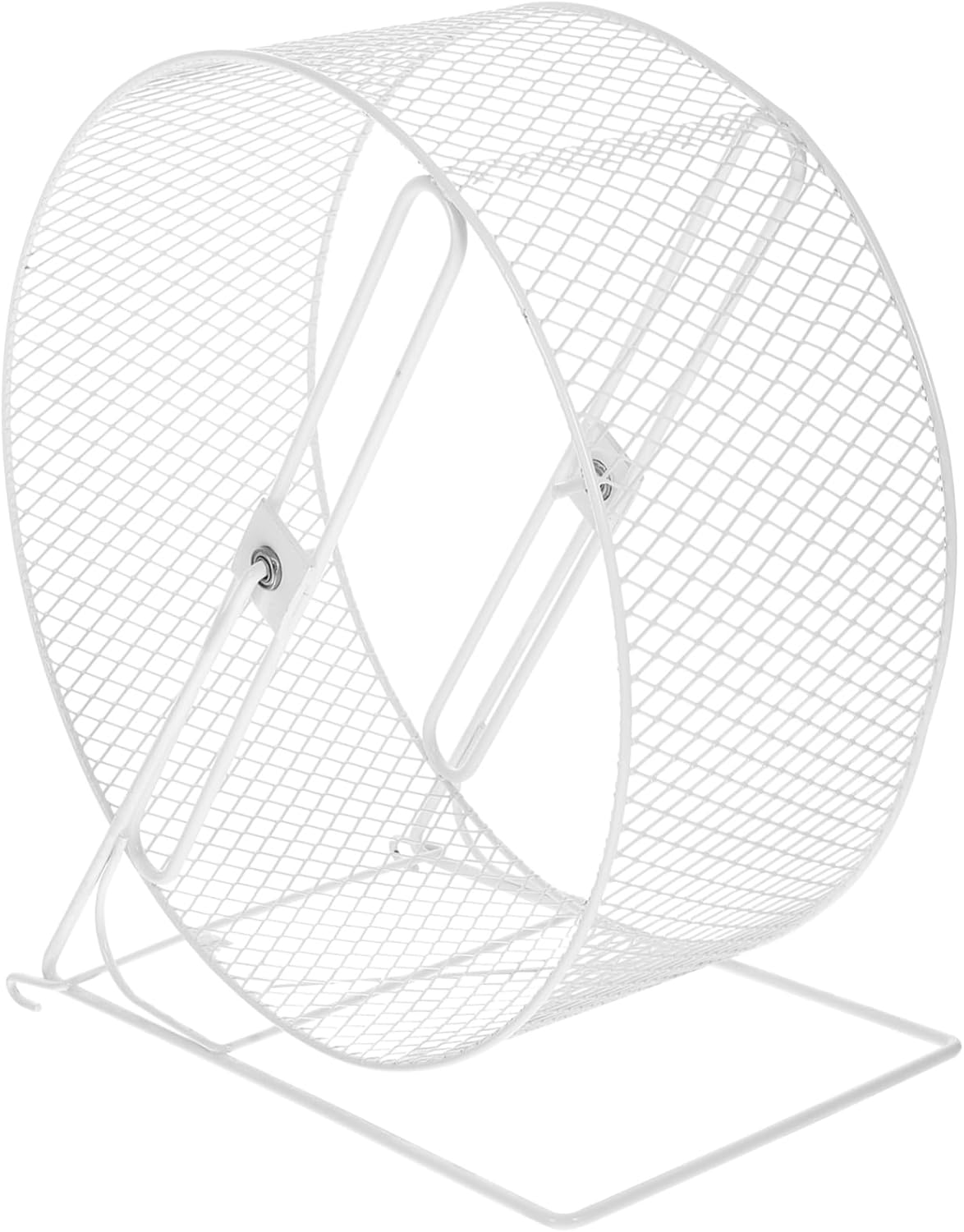 DOITOOL Squirrel Playing Wheel Funny Hamster Wheel for Exercise and Entertainment Sturdy Quiet Design 8 Inch Suits Chinchilla Rat Hedgehog Cage Accessories for Indoor Play