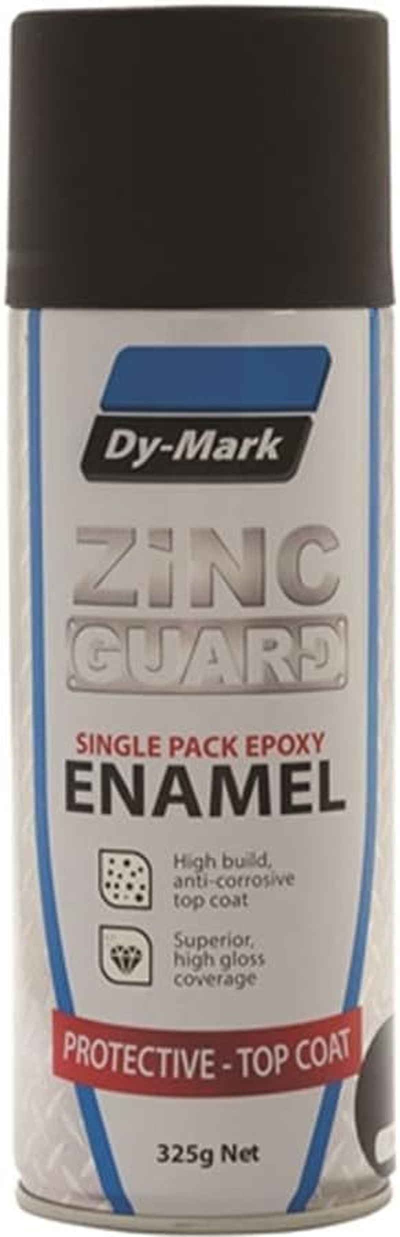 Dy-Mark Zinc Guard Quick Dry Enamel 325 G, Flat Black