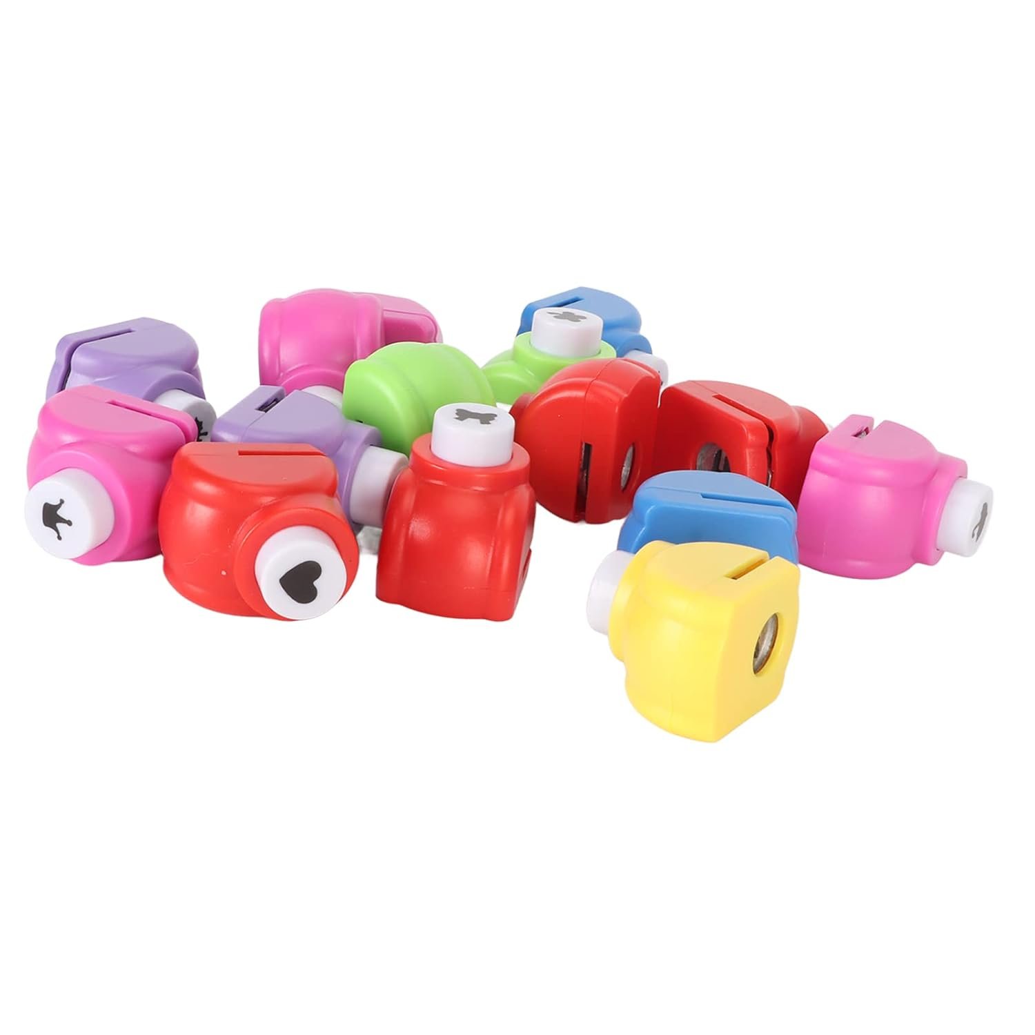 Crafting Paper Punch Shapes for Kids DIY, 15Pcs Shape Paper Punch Set Imagination Decorative Hole for Scrapbooking, Suitable Children 3-13 Years Old