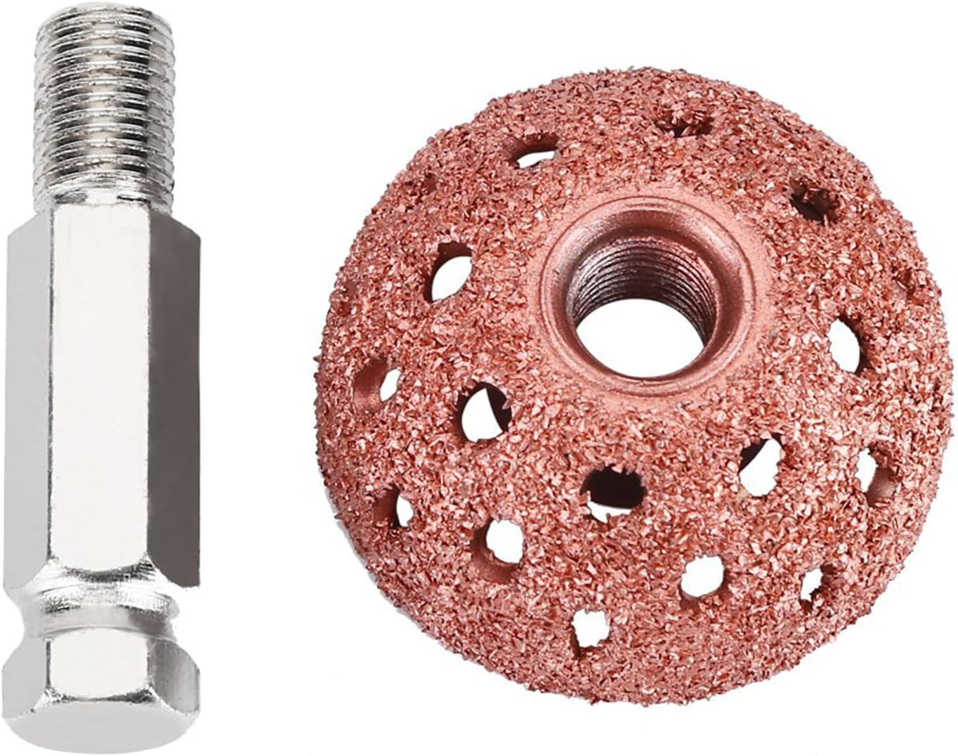 38Mm Tire Buffing Wheel, Low Speed Tyre Buffer, Tire Repair Grinding Head with Linking Rod for Tyre Repair