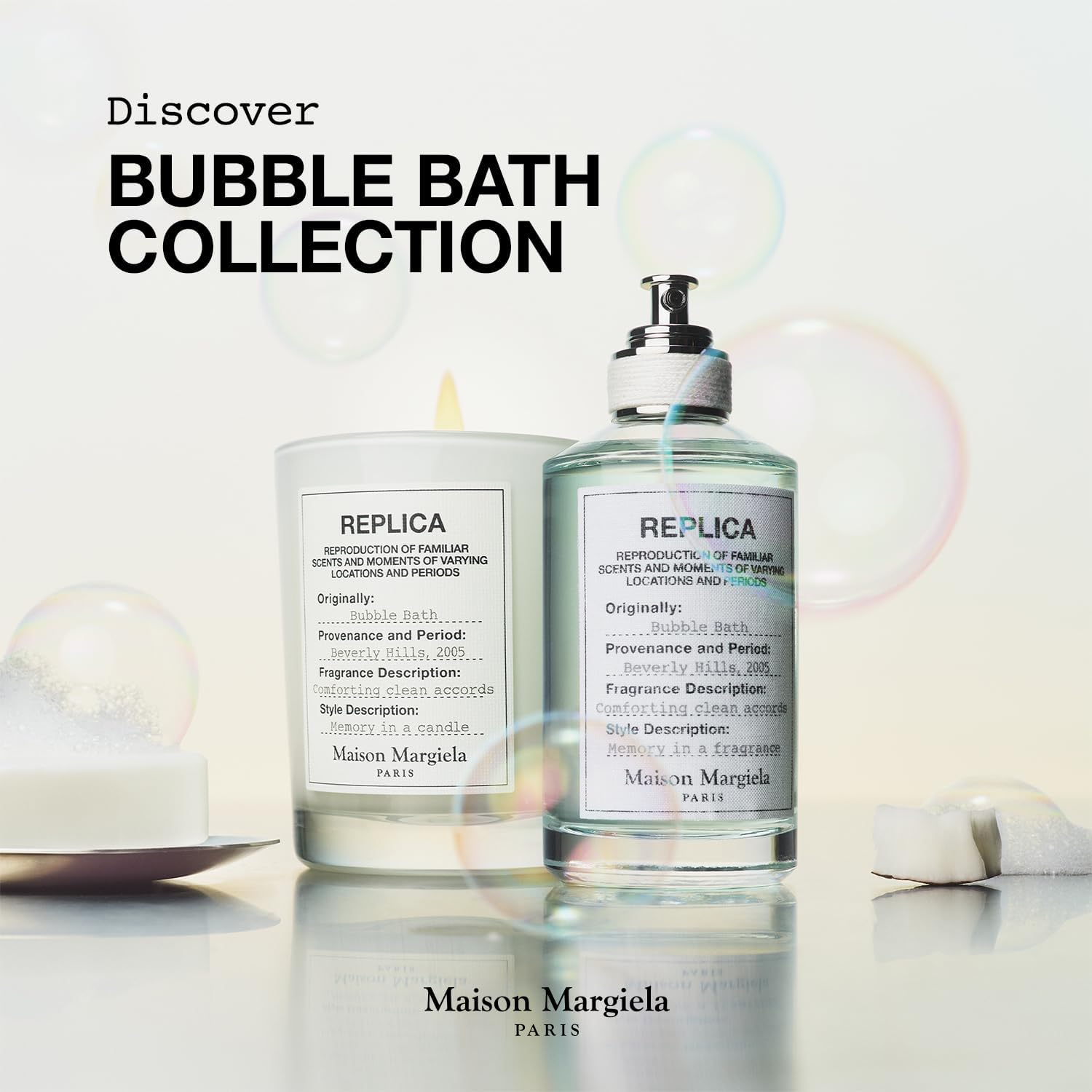 Maison Margiela Replica Bubble Bath Eau De Toilette Spray for Unisex 100 Ml image number 2