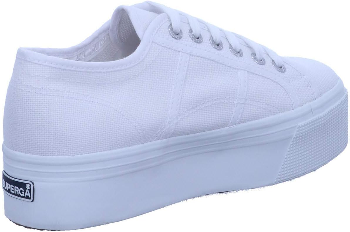 Superga Unisex 2790 Platform Sneaker, White, EU39/US M6.5W8 image number 5