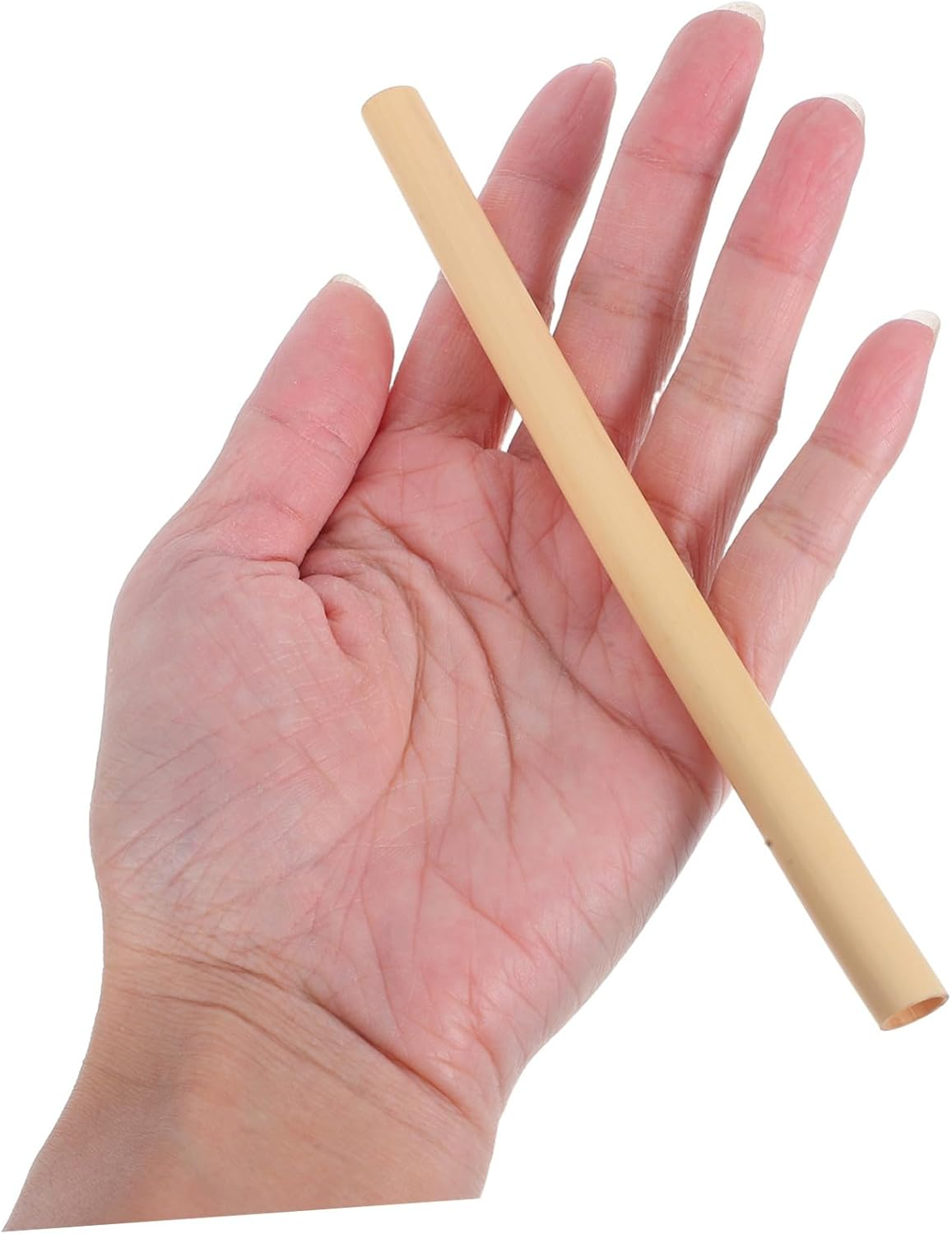 Gatuida 300 Pcs Natural Reed Bee Tubes Pollinator Nesting Tubes for Beekeepers Garden Balcony Courtyard Refill Replacement Essential DIY Beehive Inserts image number 4