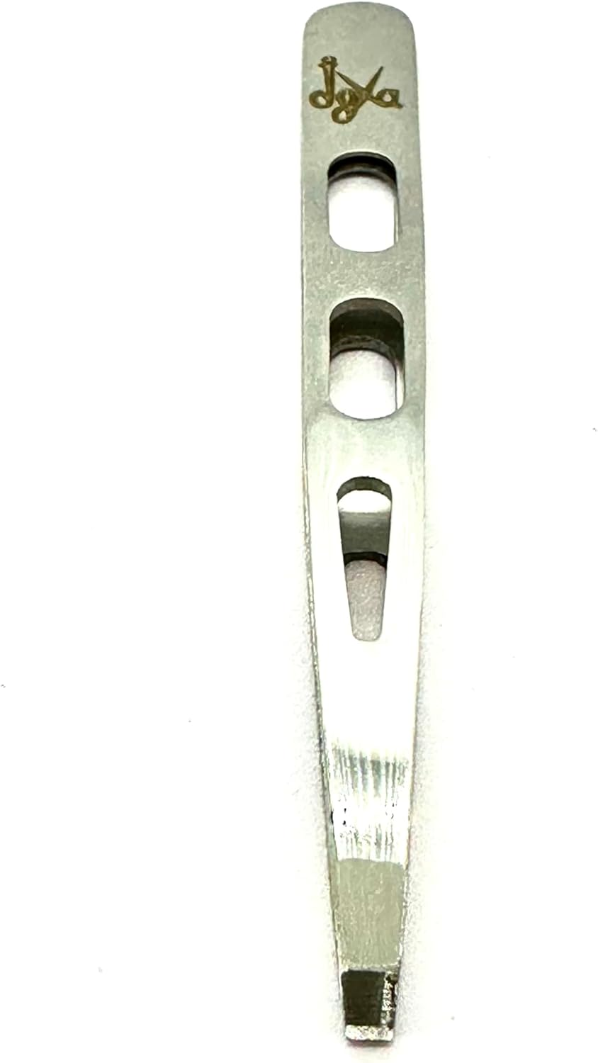 Solingen Eyebrow Tweezers Stainless Steel Straight Tip Professional Hair Removal image number 4