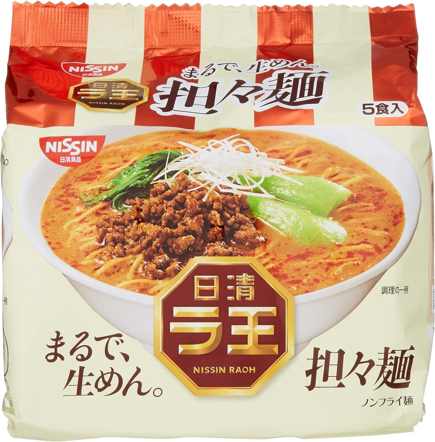 Nissin - Raoh Japanese Instant Ramen Dandan Noodles 17.1Oz (For 5 Bowls)
