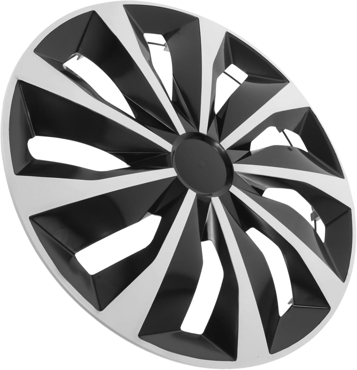 HAPINARY Universal 15-Inch Wheel Hubcap Rim Cover White Steel Auto Tire Center Caps Car Rim Protector Suitable for Passenger Vehicles Exterior Wheel Accessories image number 4