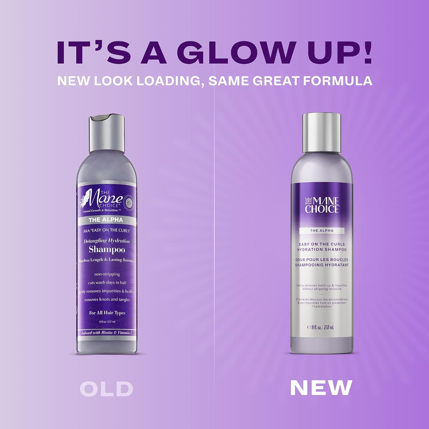 The Mane Choice the Alpha Easy on the Curls Detangling Hydration Shampoo image number 1