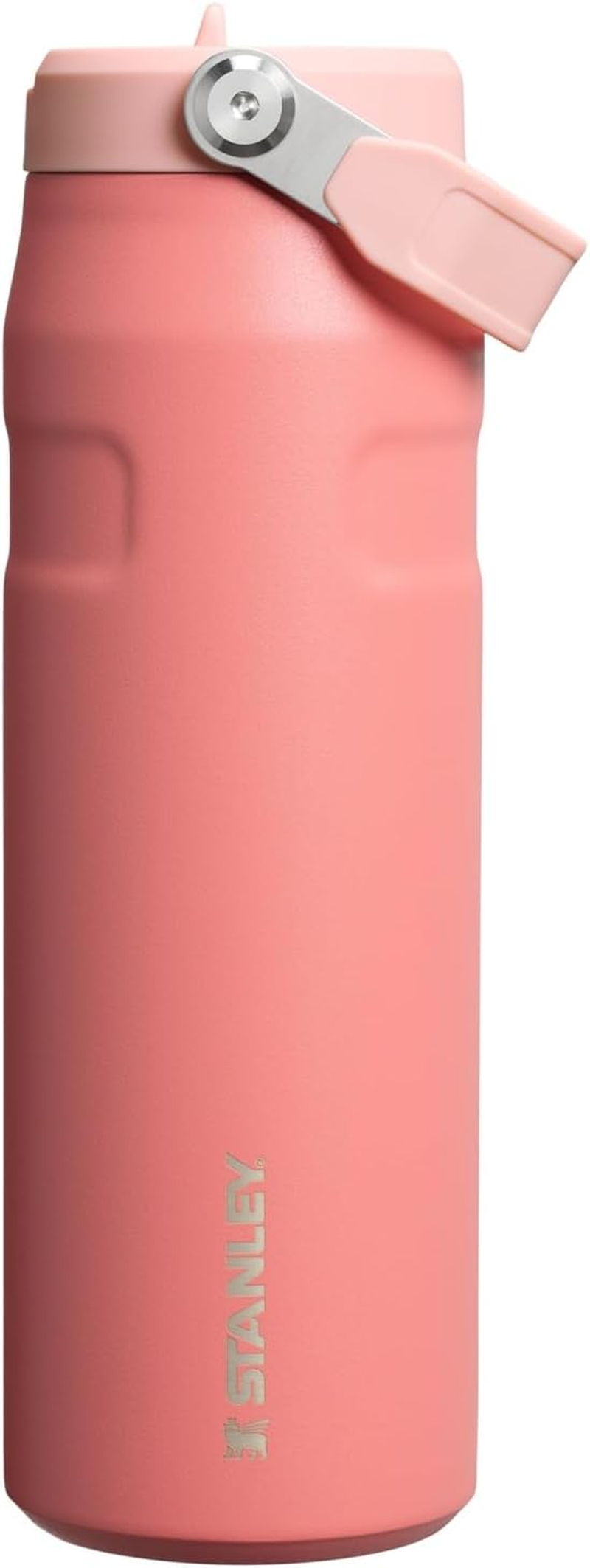 Stanley Iceflow Flip Straw 2.0 Water Bottle 24 Oz | Built-In Straw for Travel and Sports | Lightweight and Leak Resistant | Insulated Stainless Steel | Bpa-Free | Terracotta