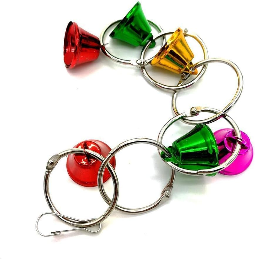 Bird Bell Parrot Toy Parrot Supplies Bird Toy Bell String Toy Comfortable and Environmentallyreliable