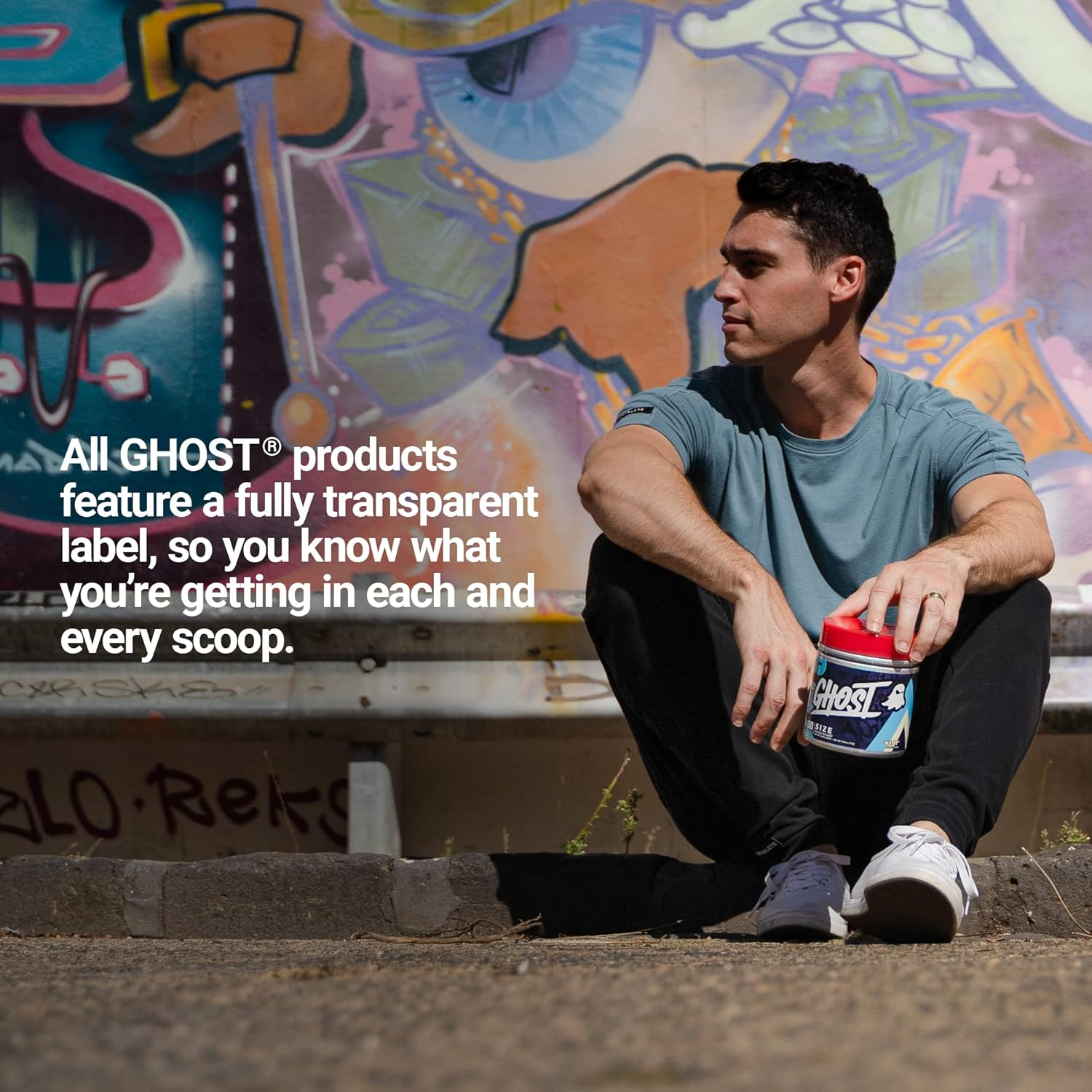 Ghost Size V2 Muscle Builder Creatine Powder 30 Serving, Natty image number 6