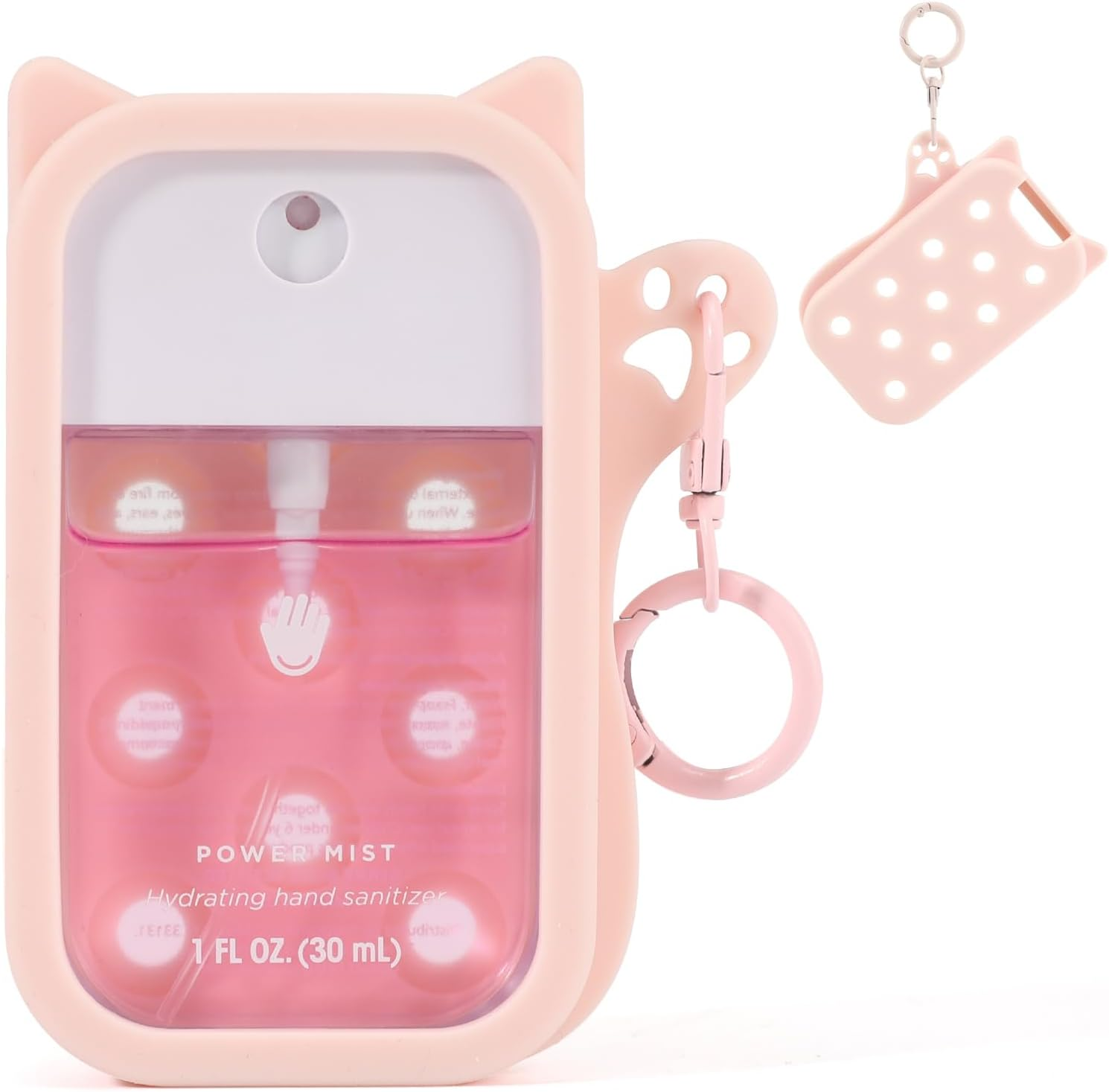 DATANSUN Silicone Case with Keychain for Touchland, Purple