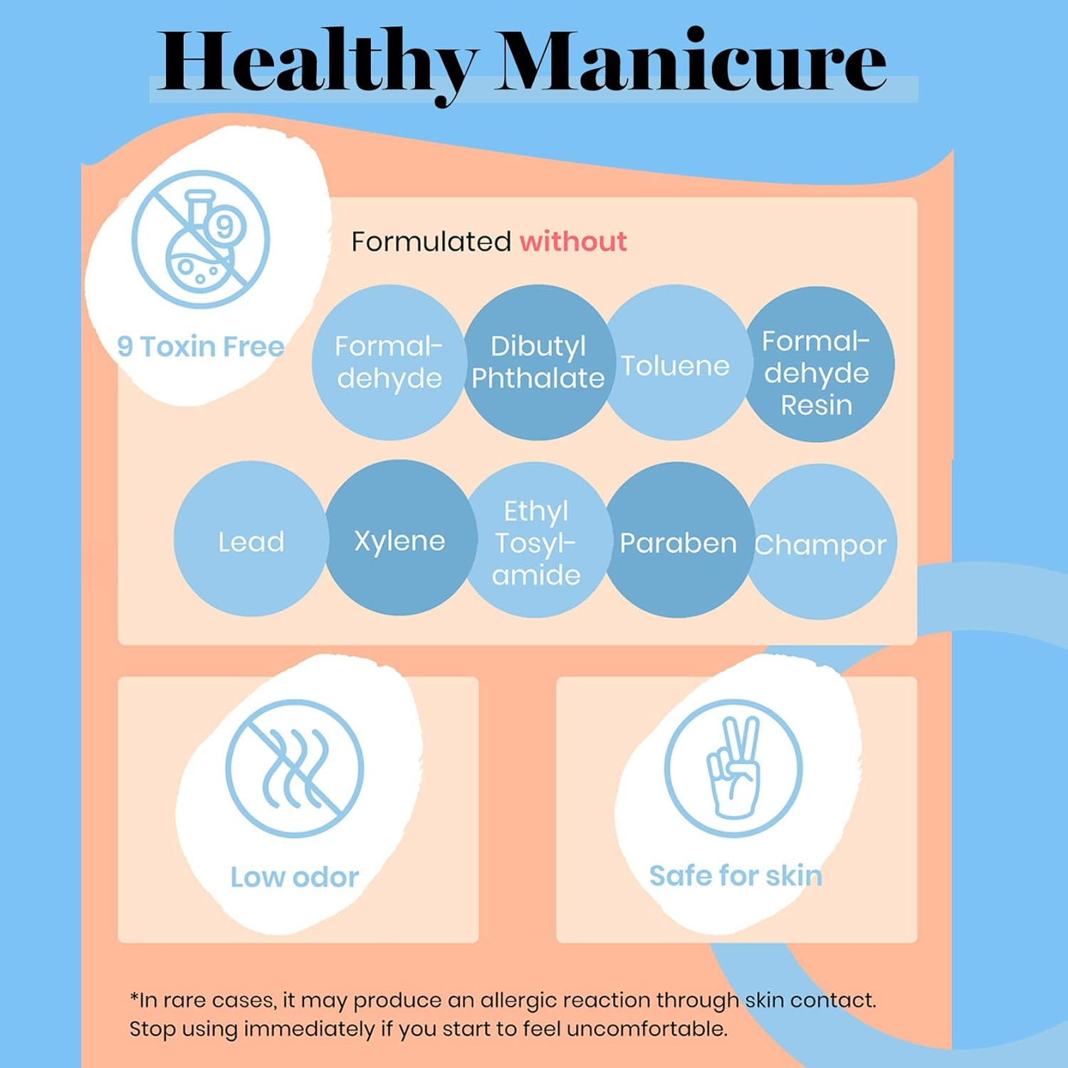 Beetles Gel Polish Gel Polish 15Ml Light Blue Nail Gel Soak off Uv LED Nail Lamp Gel Polish Nail Art Manicure Salon DIY Home Solid Gel 0.5Oz Diy Home Women