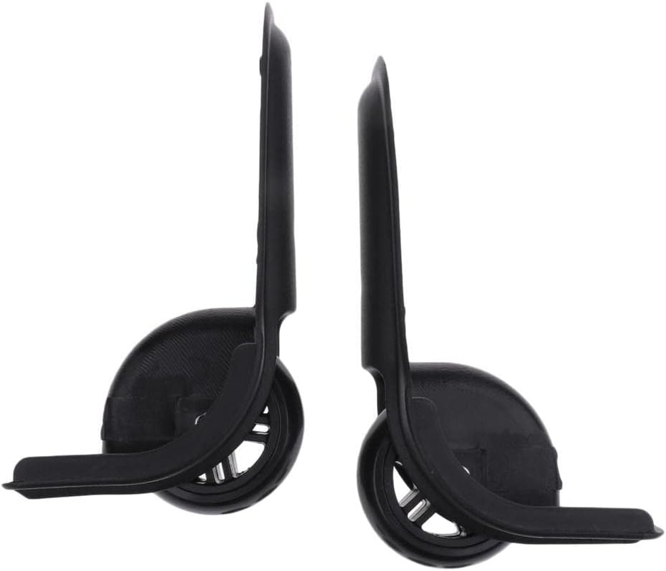 2 Pack Luggage Suitcase Caster Wheels 70Mm, 40KG Heavy Duty Swivel Rolling Repair Kit, Travel Accessory Kit image number 2