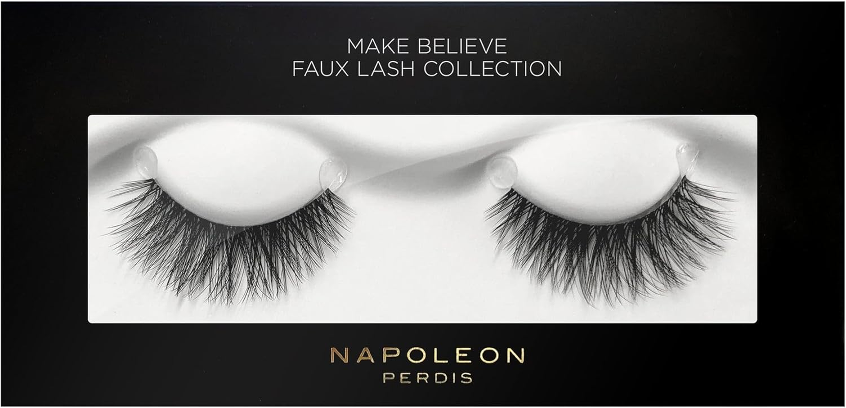 Napoleon Perdis Lashes for the Gram | Lightweight False Eyelashes for Natural Volume & Definition | Vegan | Strip Lashes | Black