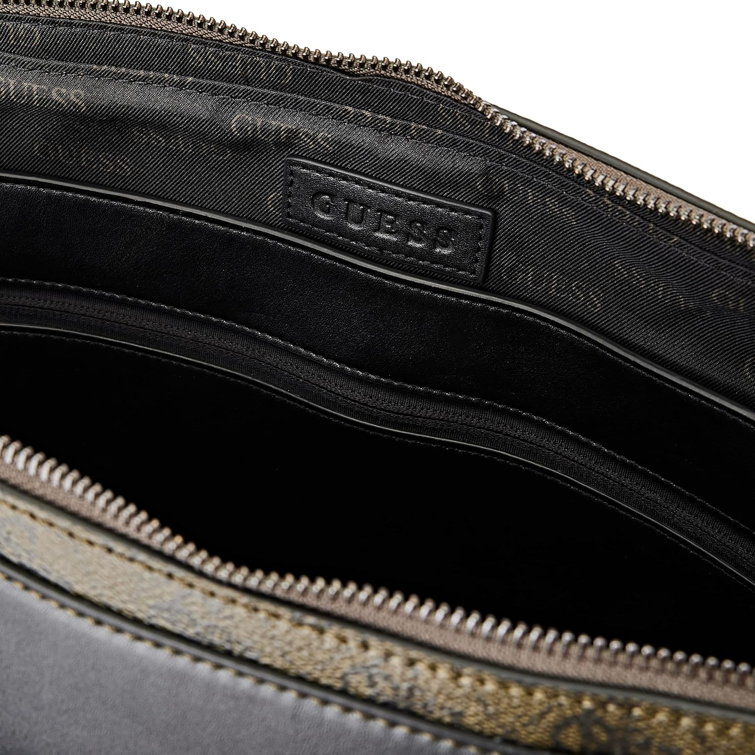 GUESS Men'S Needle SMRT Top Zp Crossbody Files, 4X38X27 image number 1