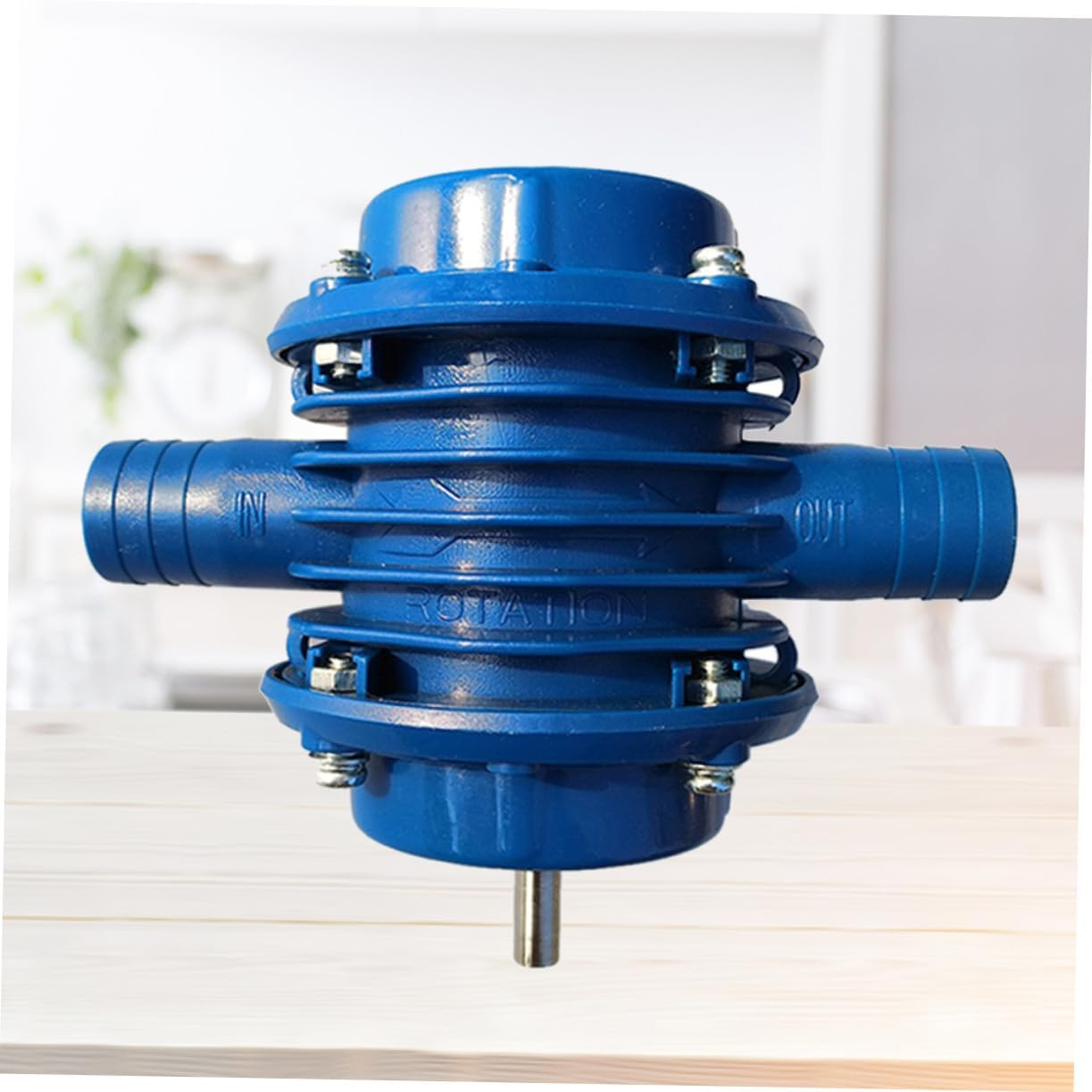 Bestonzon Micro Self-Priming Centrifugal Water Pump Engineering Plastic Compatible with Hand Drills No Leakage up for Efficient Water Transfer image number 3