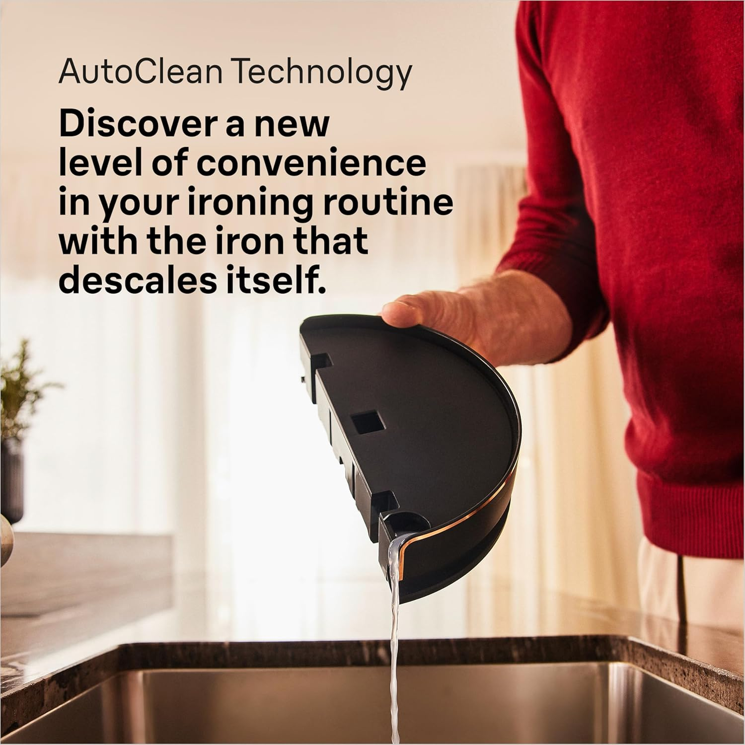 Braun Carestyle 9 IS9095BK, Steam Generator Iron with Freeglide 3D Technology, Imode OLED, Auto Steam Technology, Turbo Mode, Vertical Ironing, Autoclean, Detachable 2L Water Tank, 2400W, Black