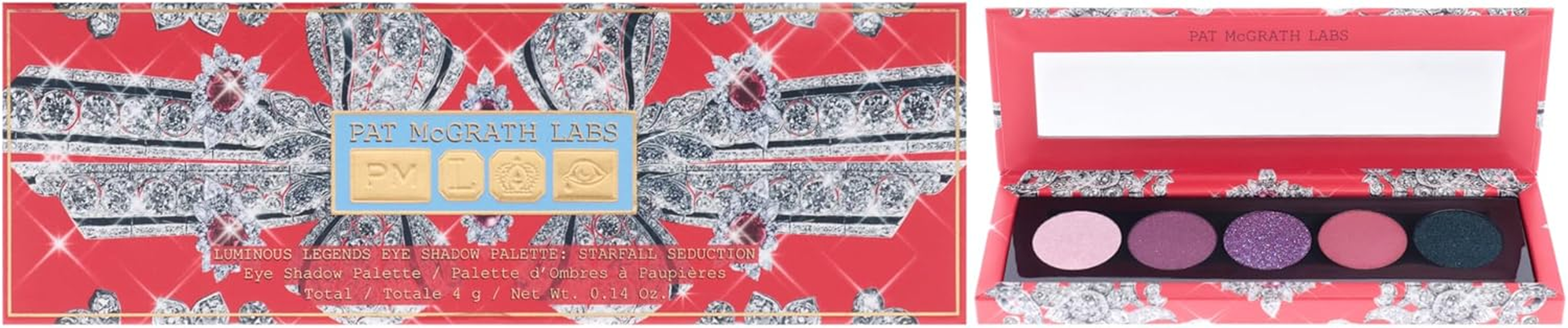 Luminous Legends Eye Shadow Palette - Starfall Seduction by Pat Mcgrath Labs for Women - 0.14 Oz Eye Shadow image number 5