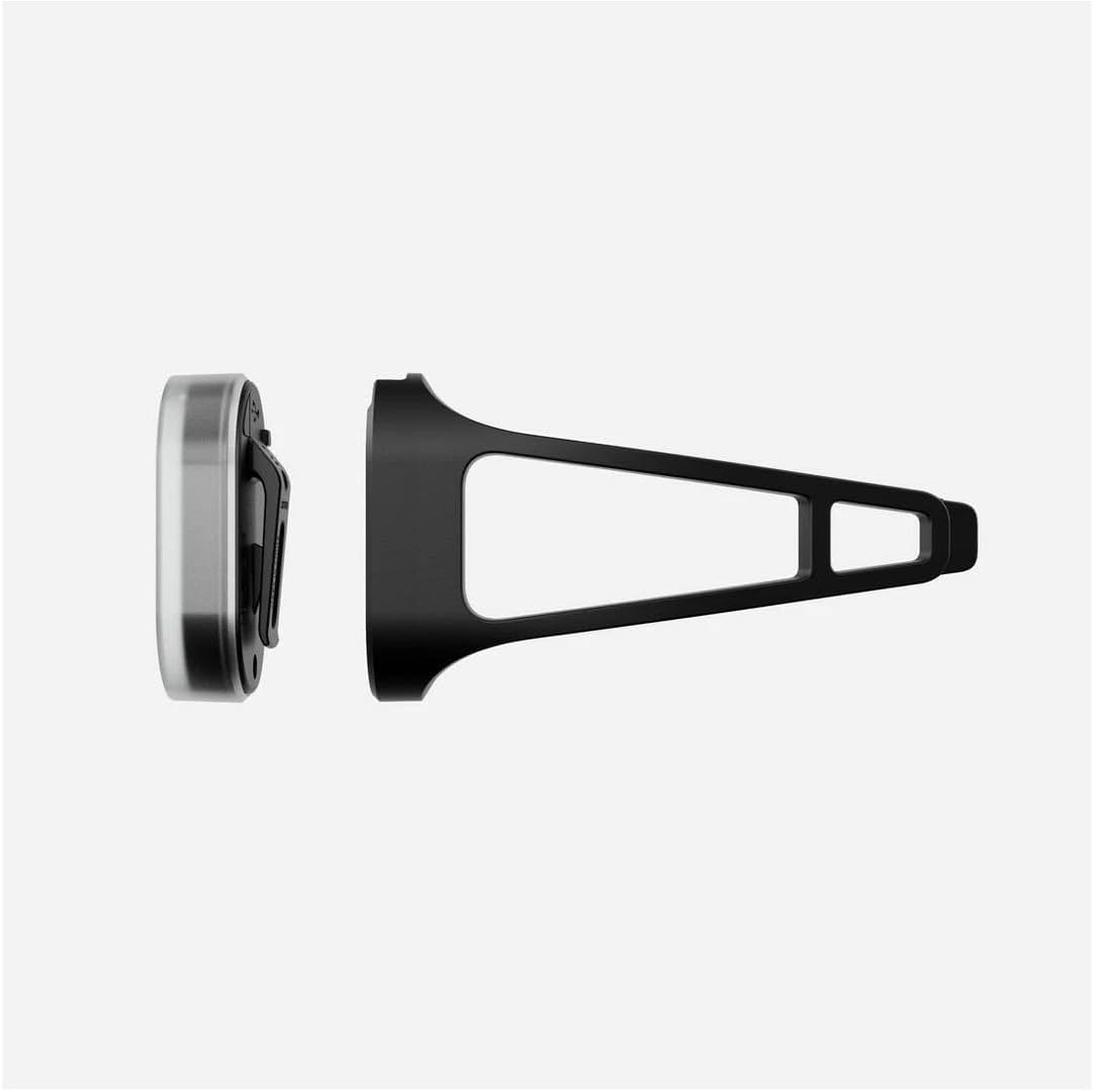 Elops Decathlon USB Clip Front/Rear Bike Light Sl510 - Black - Bike Lights image number 2