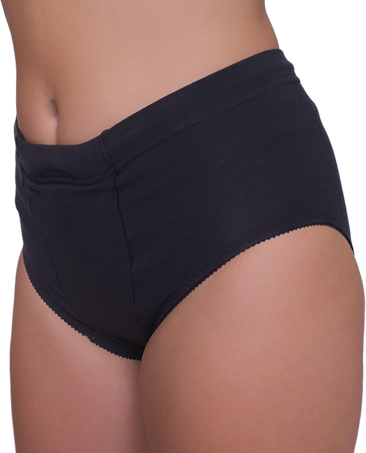 Vulvar Varicosity and Prolapse Support Brief with Groin Compression Bands - 521 image number 2