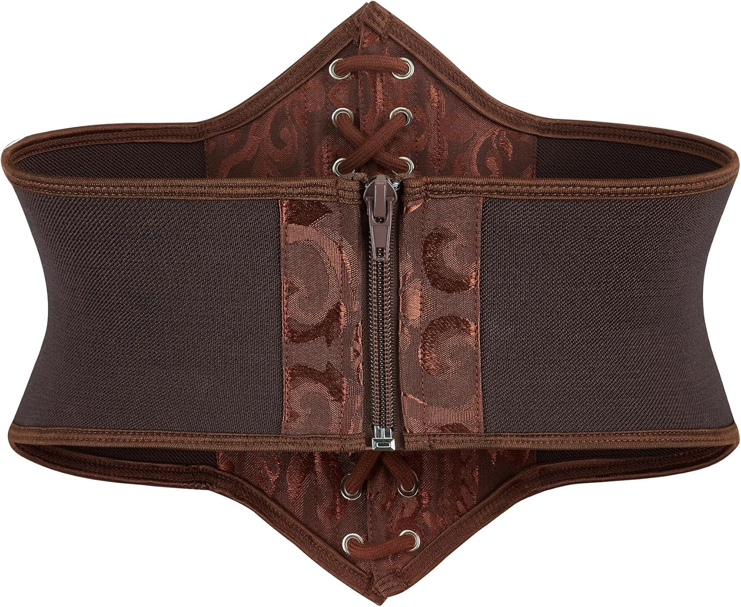 Alivila.Y Fashion Corset Women'S Faux Leather Underbust Waist Belt Corset image number 2