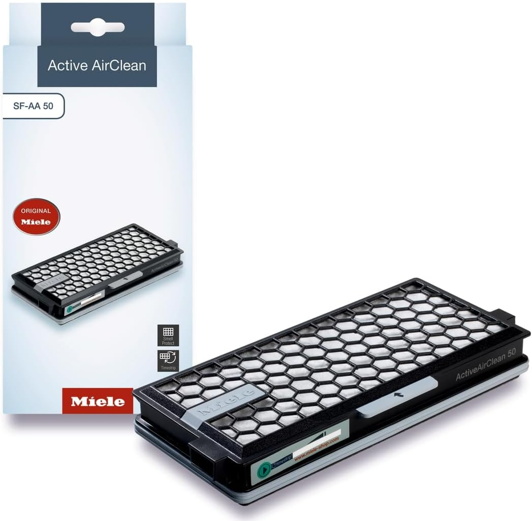 Miele SF-AA 50 Active Airclean Filter with Timestrip Indicator, Vacuum Filter for Miele Complete C2/C3 and Compact C1/C2 Vacuum Cleaners image number 4