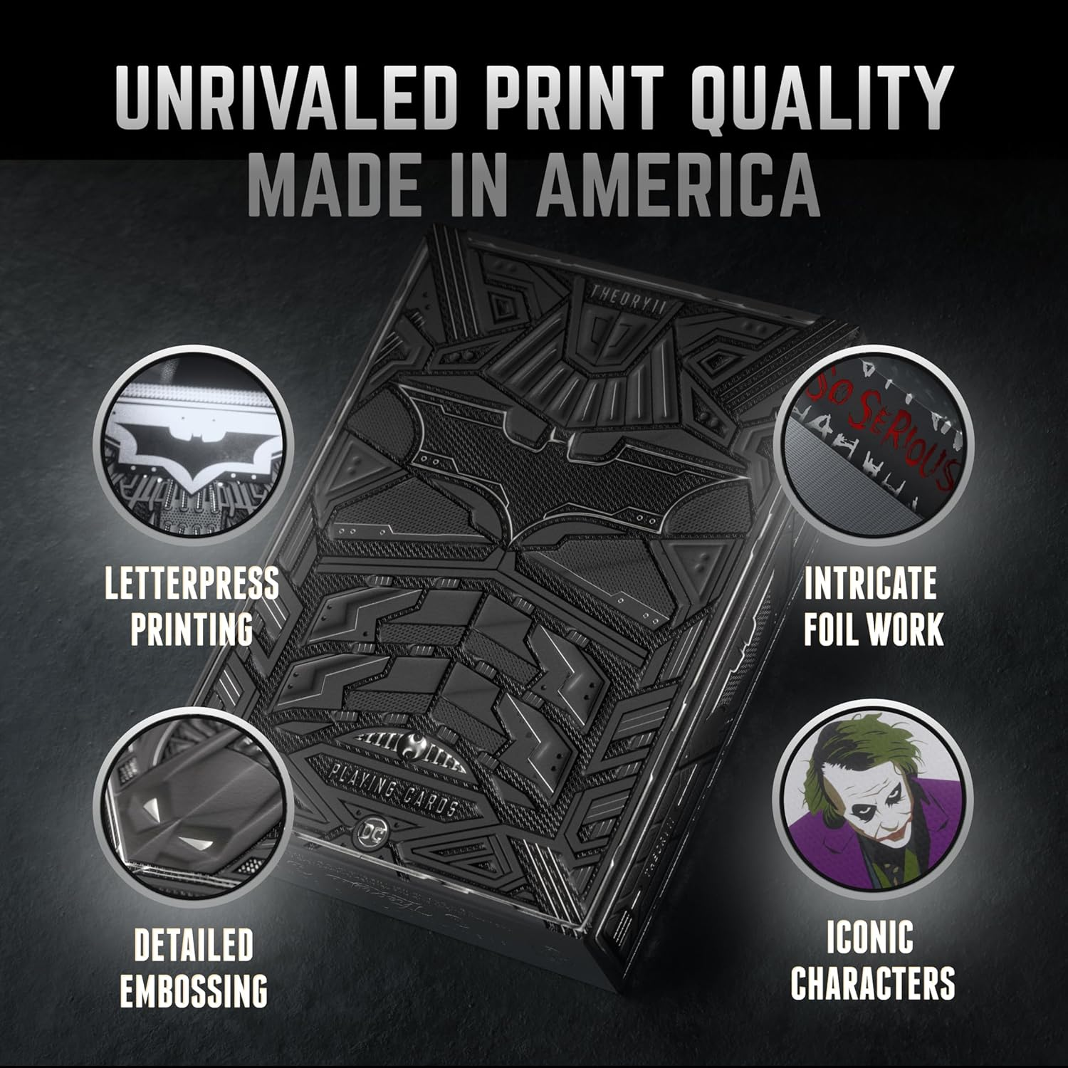 Theory11 Batman the Dark Knight Playing Cards image number 6