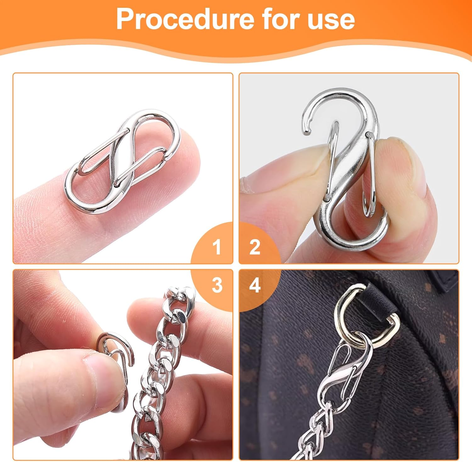 COZY CORE 21-Piece Zipper Clips anti Theft Deterrents &ndash; Secure Luggage, Clothing, Backpacks, Boots, Purses &ndash; Perfect for Travel and Outdoor Sports image number 3