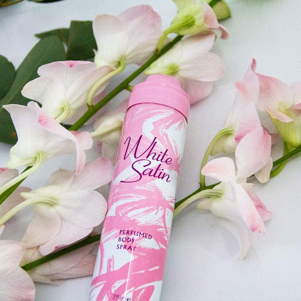 Taylor of London White Satin - Fragrance for Women - 75Ml Body Spray, by Milton-Lloyd (Pack of 2) image number 1