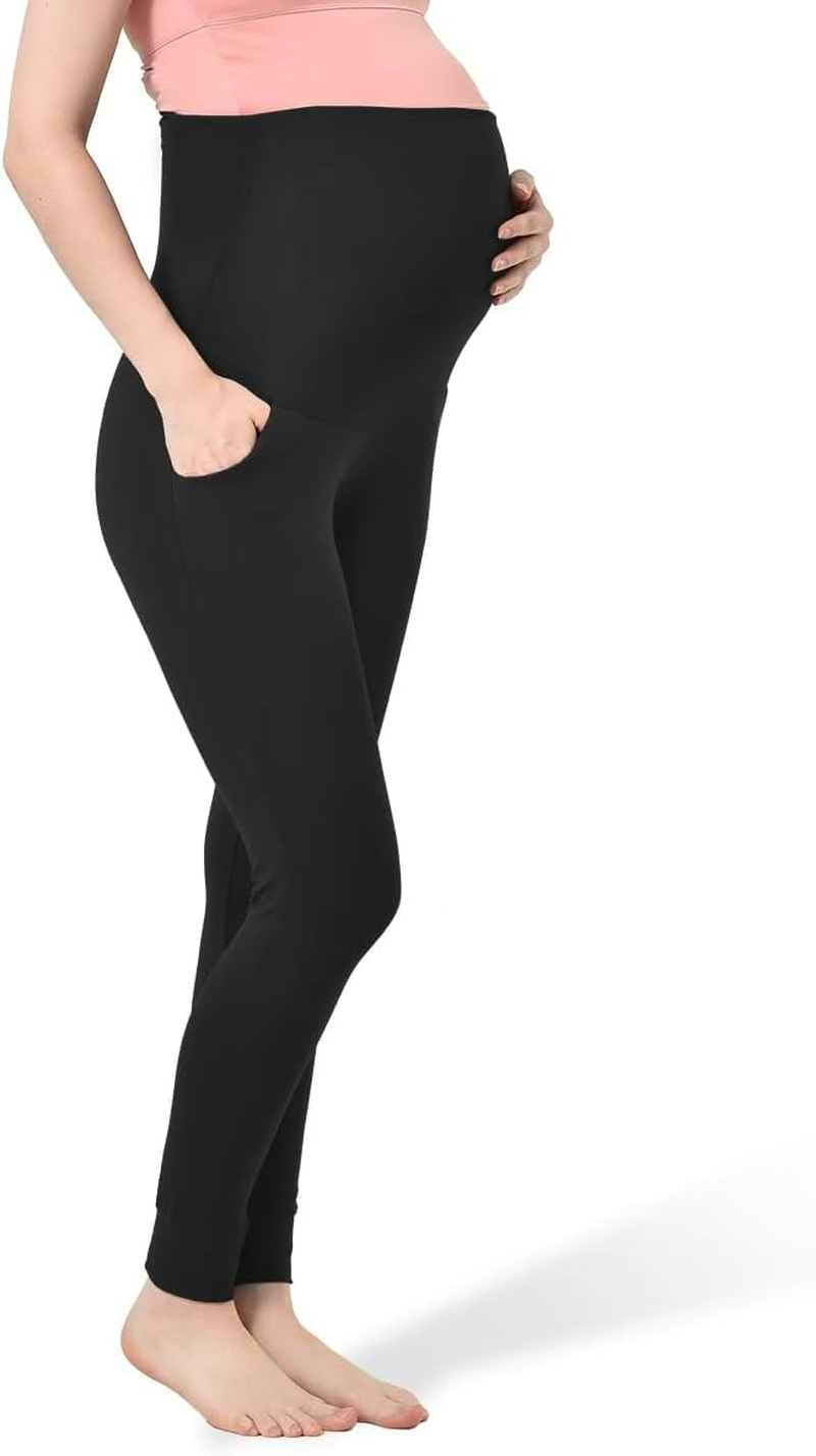 Maternity Joggers for Women - Maternity Casual Pants Activewear Women'S Pregnancy Sweatpants with Pockets