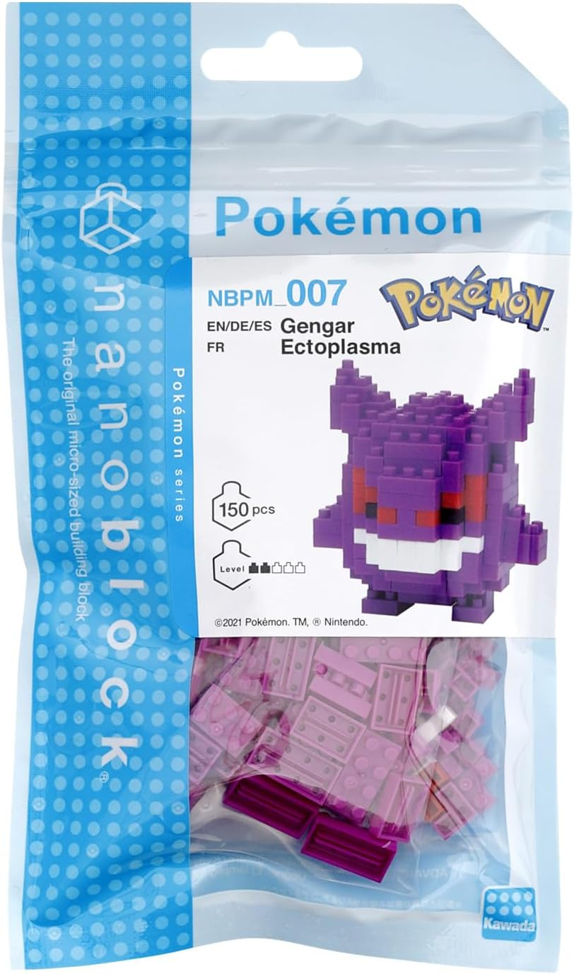 Nanoblock Pokemon - Gengar, Nanoblock Pokemon Series image number 6