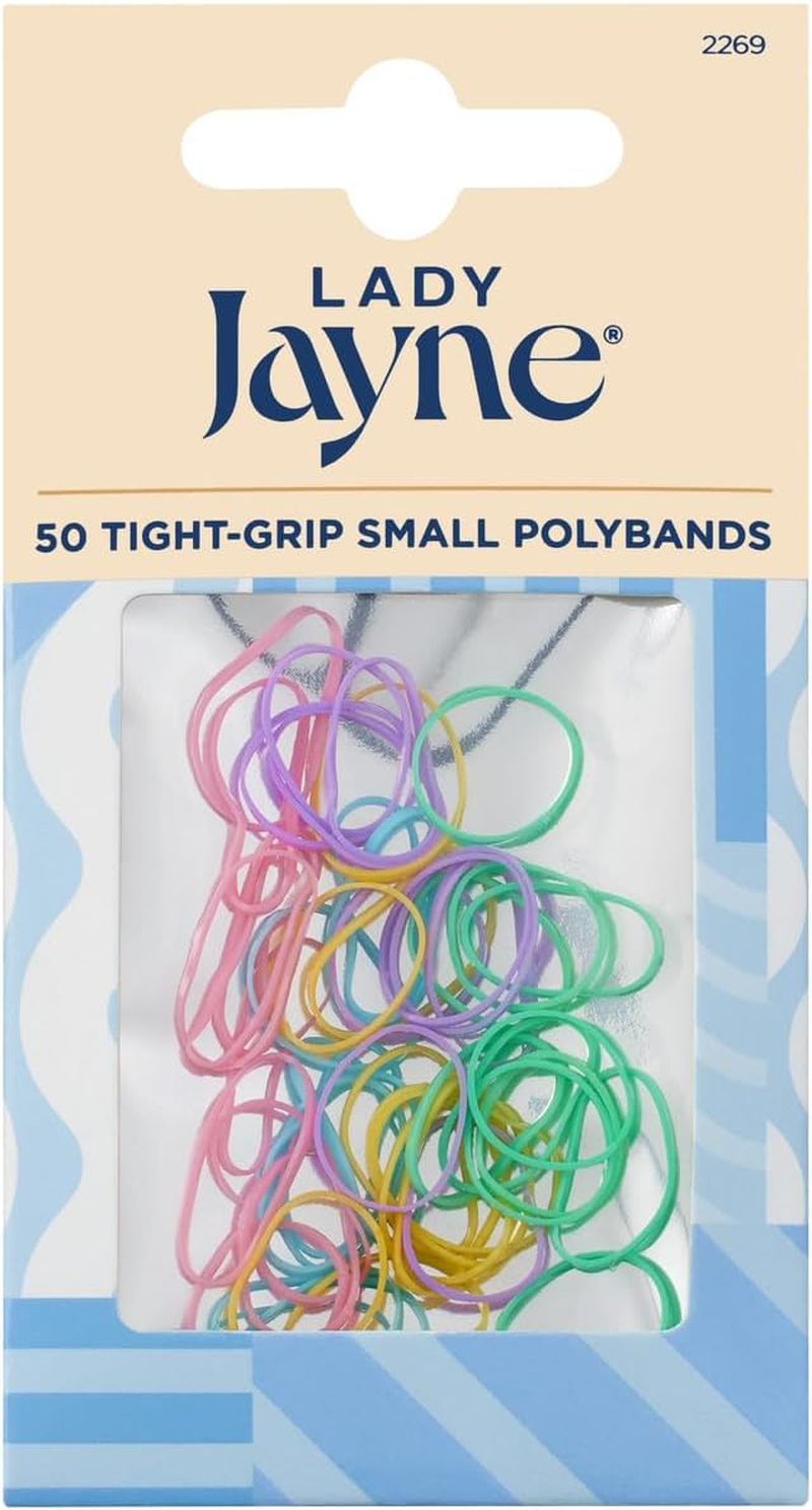 Lady Jayne Pastel Snagless Small Elastomer Elastics - Pk 50 image number 1