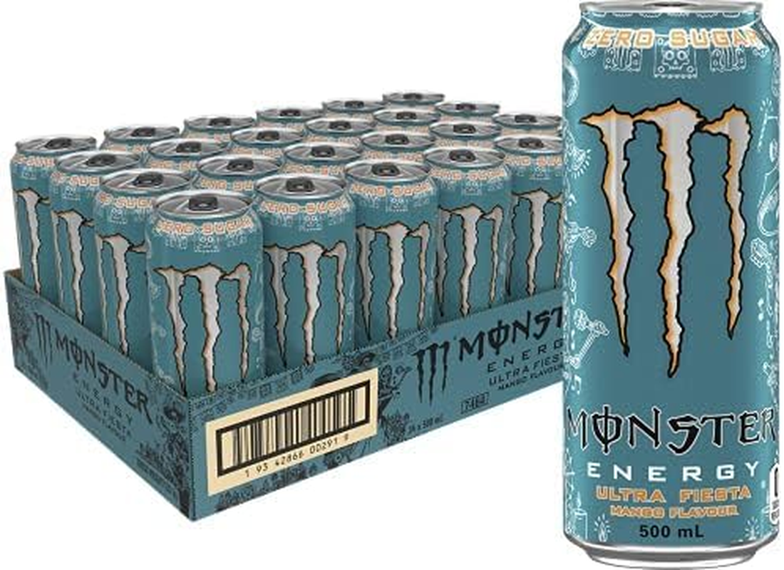 Monster Ultra Rosa 24Pk and Monster Ultra Fiesta Mango 24Pk