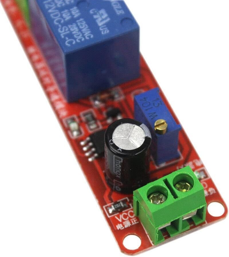 12V DC Adjustable Timer Switch Module Time Delay Relay NE555 - STOCK