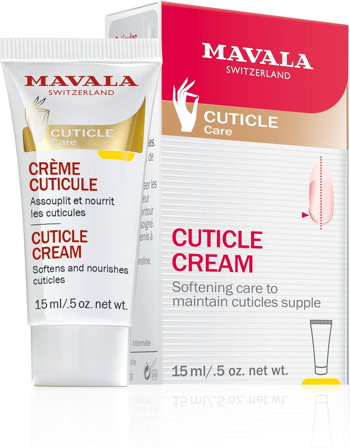 Mavala Switzerland Cuticle Cream 15Ml, Multicolor, One Size, 15 Ml image number 5